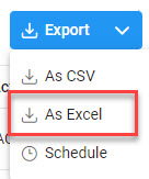 The image provides a preview of the DCAA Vouchers by Invoice Received Date Report Export excel sample Results sample.