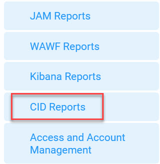 The image provides a preview of the CID DB Analytics Report Date Fields Overview.