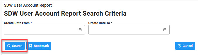 EDA Training - SDW User Account Report | PIEE