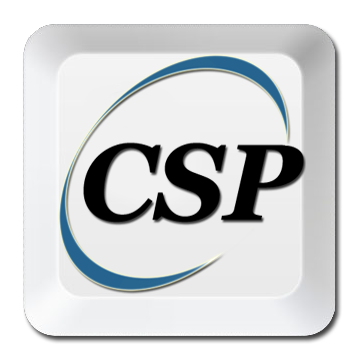 Contractor Submission Portal (CSP) Icon used to navigate to module training. Part of the Post Award Admin Group.