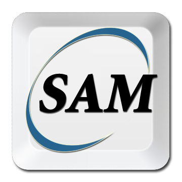 System for Award Management (SAM) Icon used to navigate to module training. Part of the Award Group.
