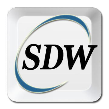 Share Data Warehouse (SDW) Icon used to navigate to module training. Part of the Post Award Admin Group.
